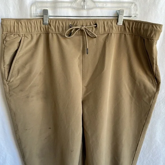 Goodfellow & Co. tan drawstring joggers, size XL - Picture 2 of 15